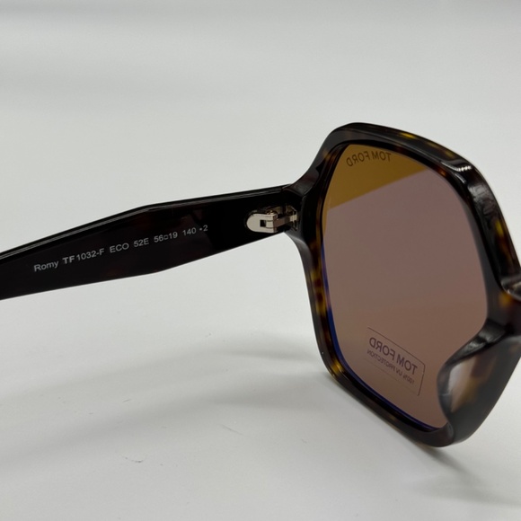 NEW TOM FORD TF1032/F ECO 52E WOMEN SUNGLASSES TOM FORD ROMY FT01032/S EYEWEAR - Picture 9 of 10
